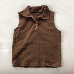 Brown Brandy Melville Top XS/S